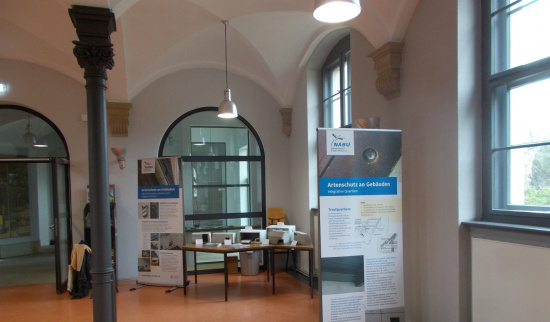 Artenschutz-Ausstellung vom 14.11. - 16.12. an der HTW auf dem Campus in Pillnitz Foto: Sylvia Siebert
